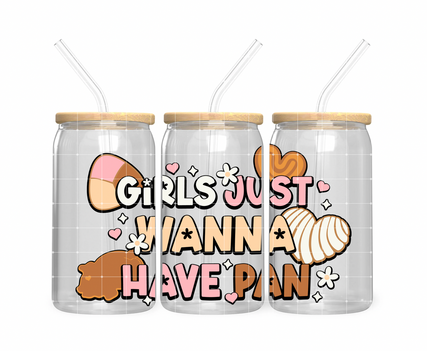 Girls just wanna have fun wrap UVDTF Transfer