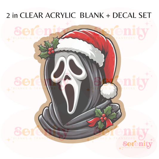 Christmas Ghostface blanks & decal set