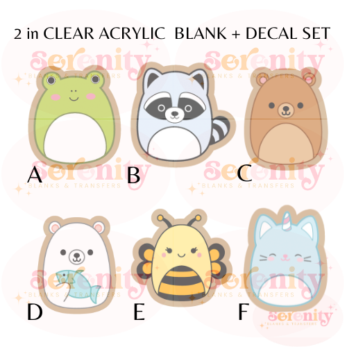 Cute Squish Mellows2 blank & decal set