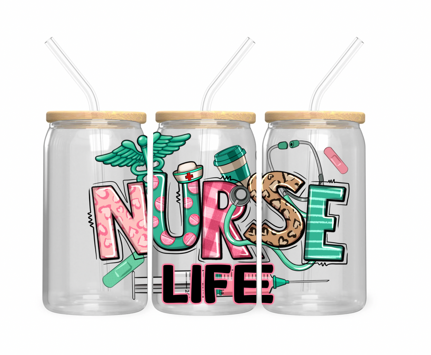 Nurse Life UVDTF Transfer